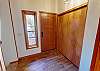 Main Door Entry Hall. Pack n Play in Closet