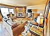 Living Room with Queen Sofabed