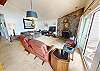 Living Room with Wood Fireplace, Flatscreen, Piano