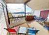 Deck with Tables and Chairs for 6