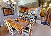 Dining Table Seats 6, Kitchen Bar Seats 4