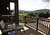 South Facing Deck with Mountain and Lake Views