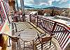 South Facing Deck has Mountain View