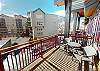 South Facing Deck with Table for 2