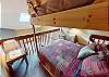 Master has Queen Bunk Bed
