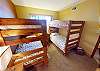 Guest Bedroom has 2 Twin Bunks