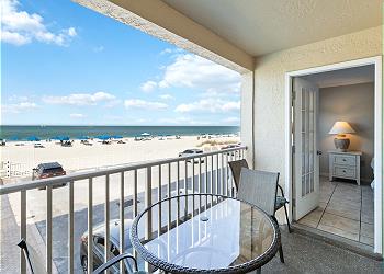 Beach Place 108 Balcony