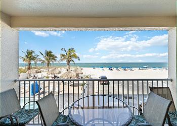 Beach Place 108 Balcony