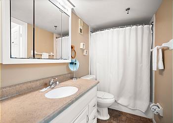 Beach Place 405 Guest Bathroom