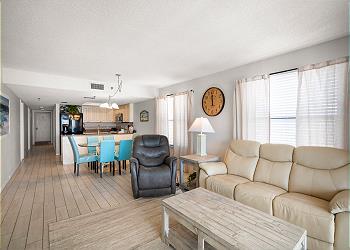 Beach Place 405 Living Room