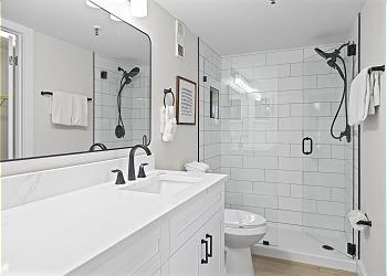 Beach Place 412 Master Bathroom