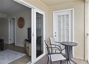 Beach Place 412 Balcony