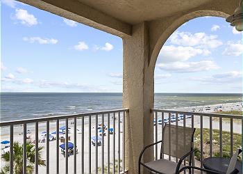Beach Place 412 Balcony