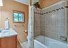 Bathroom #1 upstairs Jetted Tub/Shower Combo