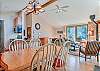 Complete View of Dining Area and Living Room 