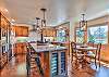 Kitchen and Breakfast nook area. 