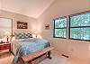 Upstairs Bedroom Queen (shown as bedroom 3 on floorplan)