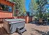Patio View of hot tub