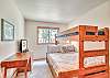 Bedroom #2 - Twin/Queen Bunk Bed