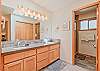 Master Bath. Dual vanity and walk in shower