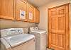 Laundry room leads out to the garage