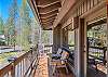 View from master Bedroom on surrounding porch