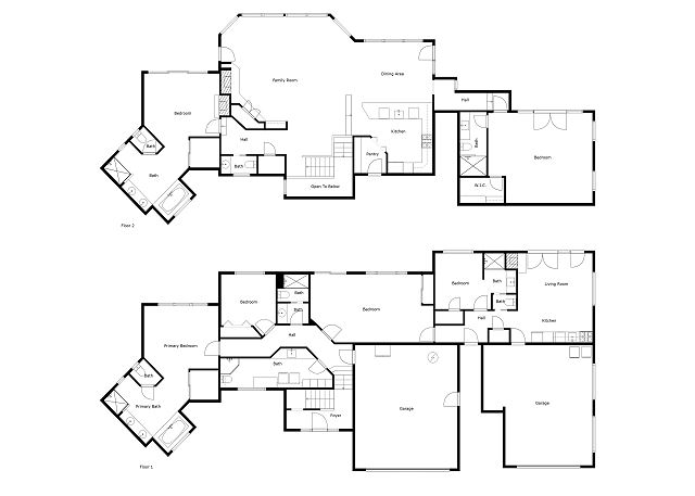 Entire home floor plan