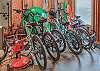 Bikes located in the garage for your use