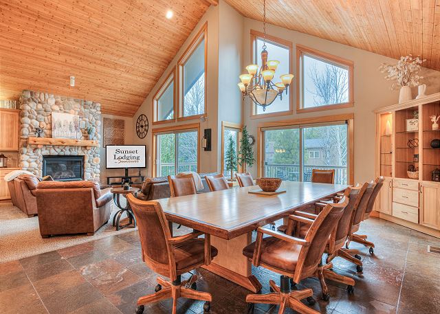 Living Room and Dining Area