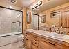 Master Bath for bedroom #2 - Dual Vanity with Tub/Shower combo