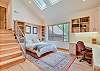 Bedrrom #4 Queen Bed with Desk and Desk Chair - Access to Bedrrom #6
