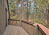 Upstairs deck