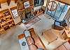 View of Downstairs from Upstairs