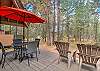 Back Patio with furniture