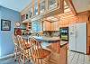 Kitchen and additional seating