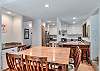 Dining Area View into the kitchen
