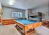 Bonus room - game room. 2 triple bunk beds