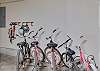 Bikes in the garage