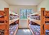 Bedroom #2 - 2 Twin/Twin Bunk Beds 