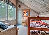 Upper loft area - Twin