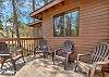 Back Deck sitting area