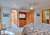 Bedroom #2 Master - King Bed