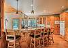 Kitchen Island with plenty of seating