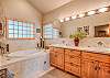 Master Bath #4 Soaking Tub and walk in shower