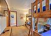 Bedroom 3 2 twin bunk beds with extra mattress