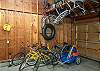 Bikes in the garage