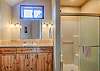 Bathroom with walk in shower