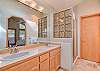 Master bath - dual vanity and walk in shower