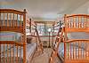 Bedroom #2 - 2 T/T bunk beds - Downstairs