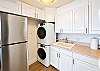 Enjoy the luxury of an in-unit washer and dryer alongside a full-size refrigerator, so you can pack light and live comfortably all week long.